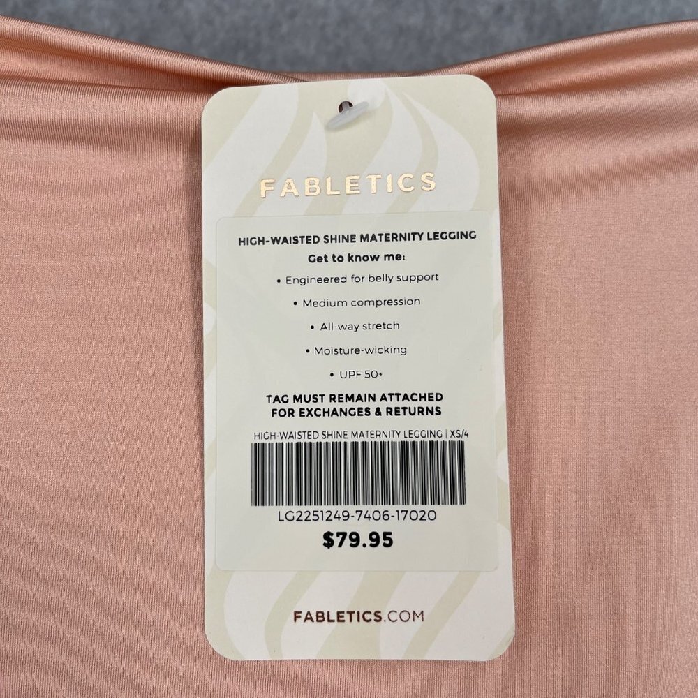 Fabletics Maternity High Waist Shine Legging Size… - image 6